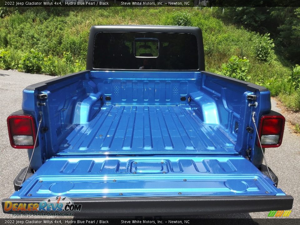 2022 Jeep Gladiator Willys 4x4 Hydro Blue Pearl / Black Photo #8