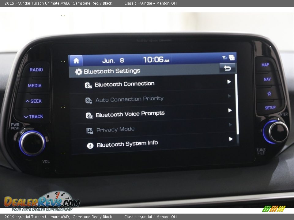 2019 Hyundai Tucson Ultimate AWD Gemstone Red / Black Photo #12