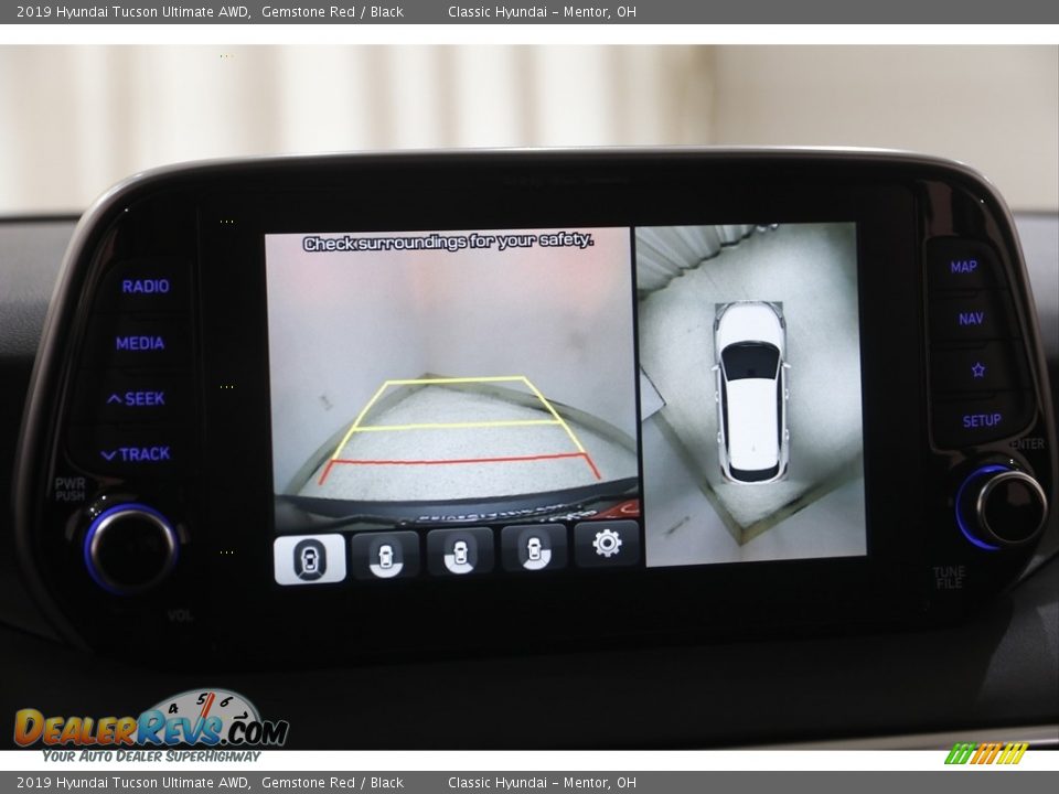 2019 Hyundai Tucson Ultimate AWD Gemstone Red / Black Photo #13