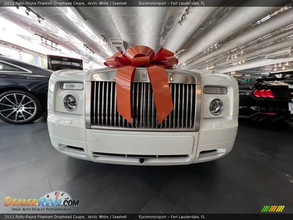 2011 Rolls-Royce Phantom Drophead Coupe Arctic White / Seashell Photo #11
