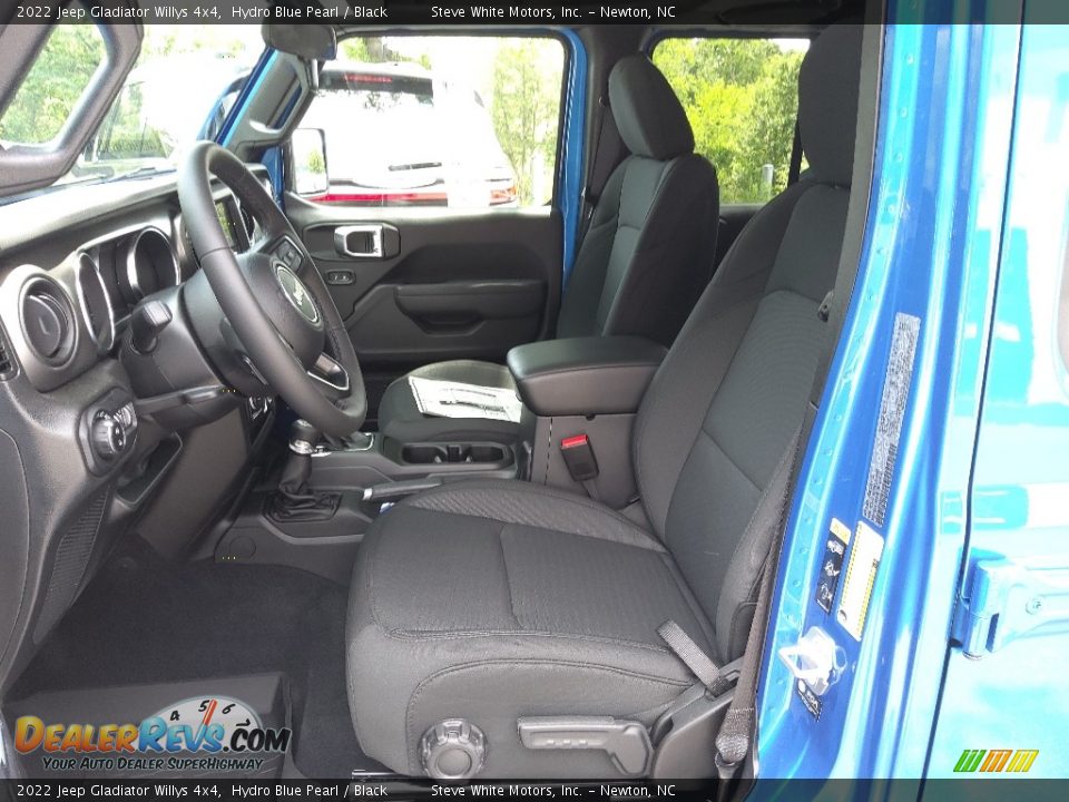 2022 Jeep Gladiator Willys 4x4 Hydro Blue Pearl / Black Photo #11