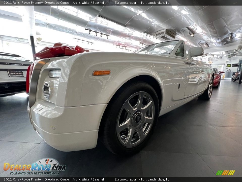 2011 Rolls-Royce Phantom Drophead Coupe Arctic White / Seashell Photo #13