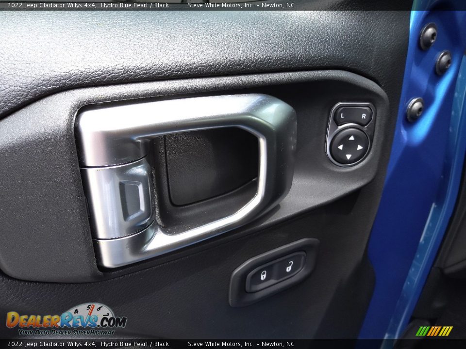 2022 Jeep Gladiator Willys 4x4 Hydro Blue Pearl / Black Photo #12