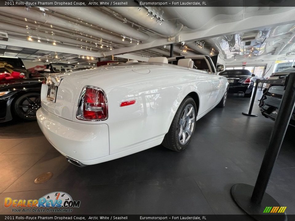2011 Rolls-Royce Phantom Drophead Coupe Arctic White / Seashell Photo #14