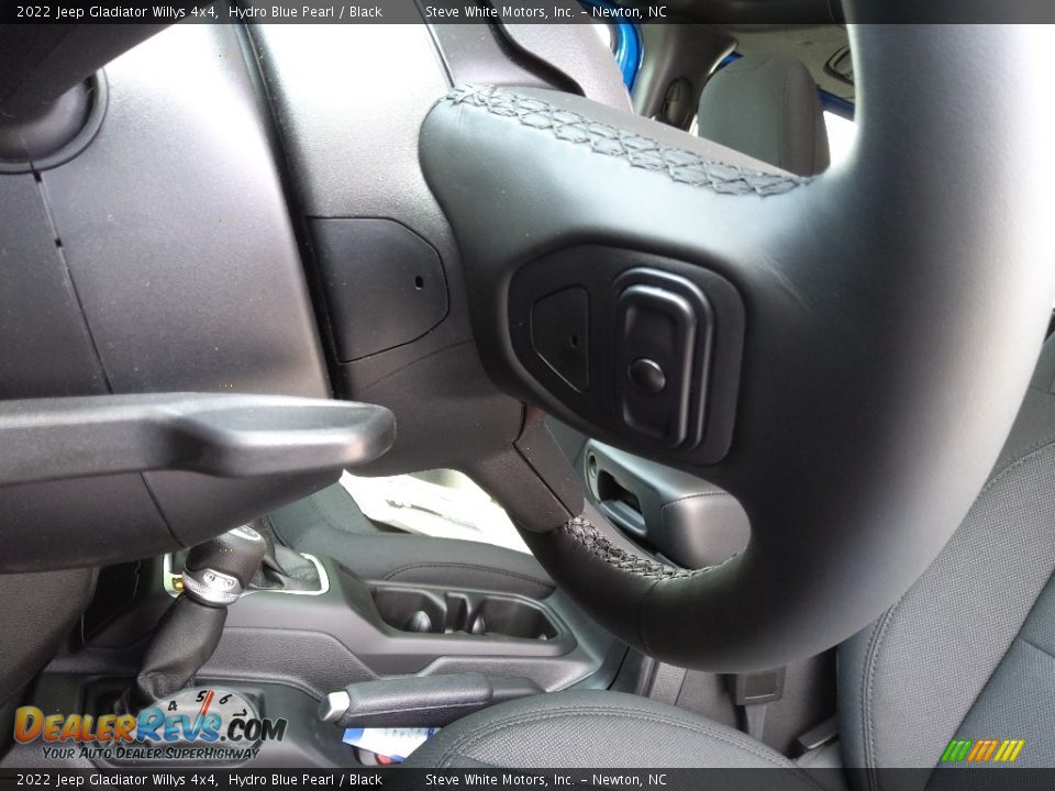 2022 Jeep Gladiator Willys 4x4 Hydro Blue Pearl / Black Photo #13