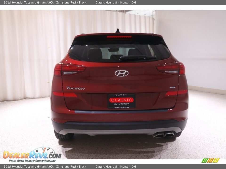 2019 Hyundai Tucson Ultimate AWD Gemstone Red / Black Photo #19