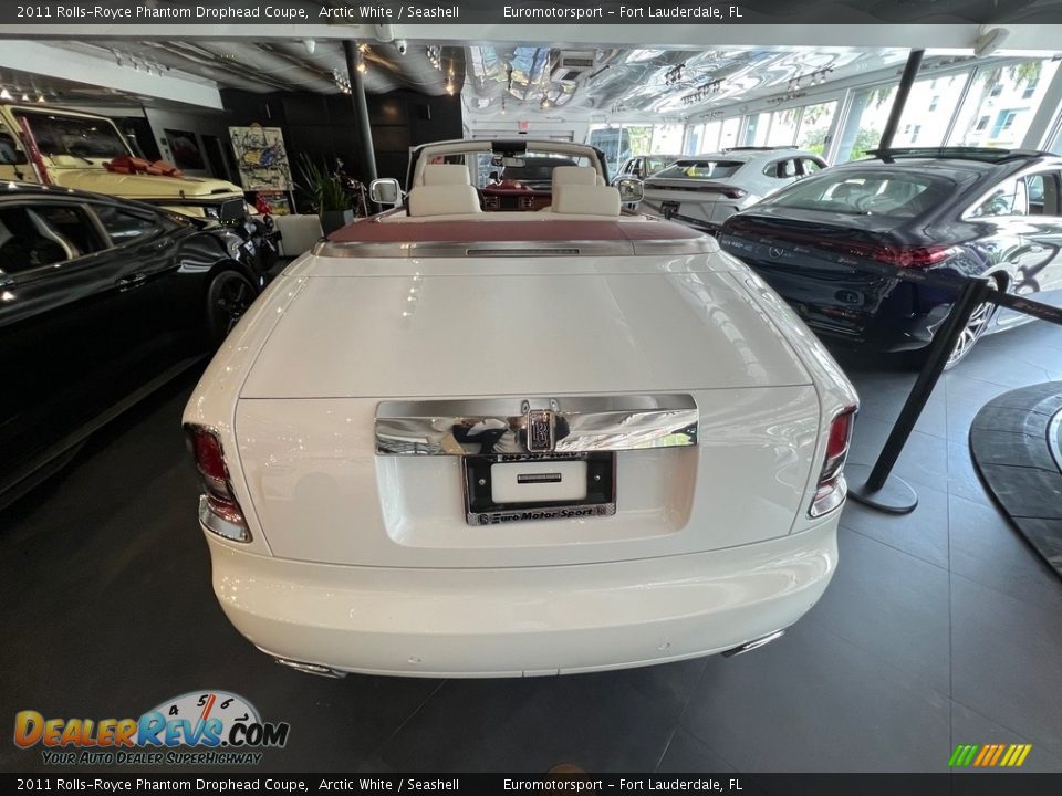 2011 Rolls-Royce Phantom Drophead Coupe Arctic White / Seashell Photo #15