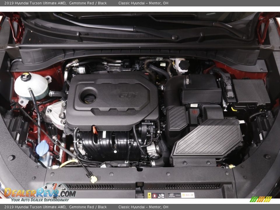 2019 Hyundai Tucson Ultimate AWD Gemstone Red / Black Photo #20