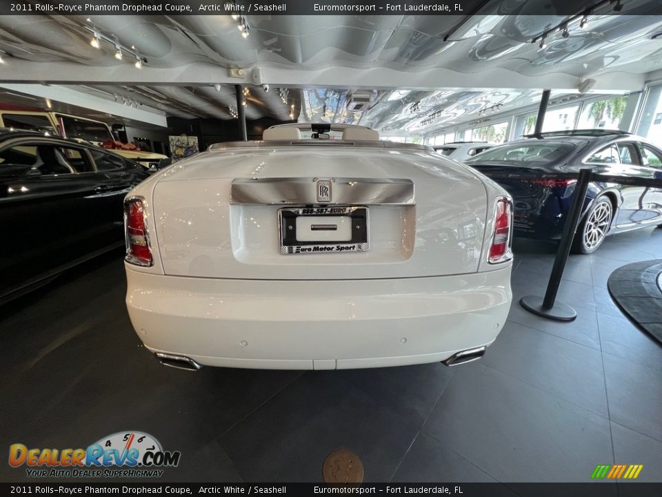 2011 Rolls-Royce Phantom Drophead Coupe Arctic White / Seashell Photo #16