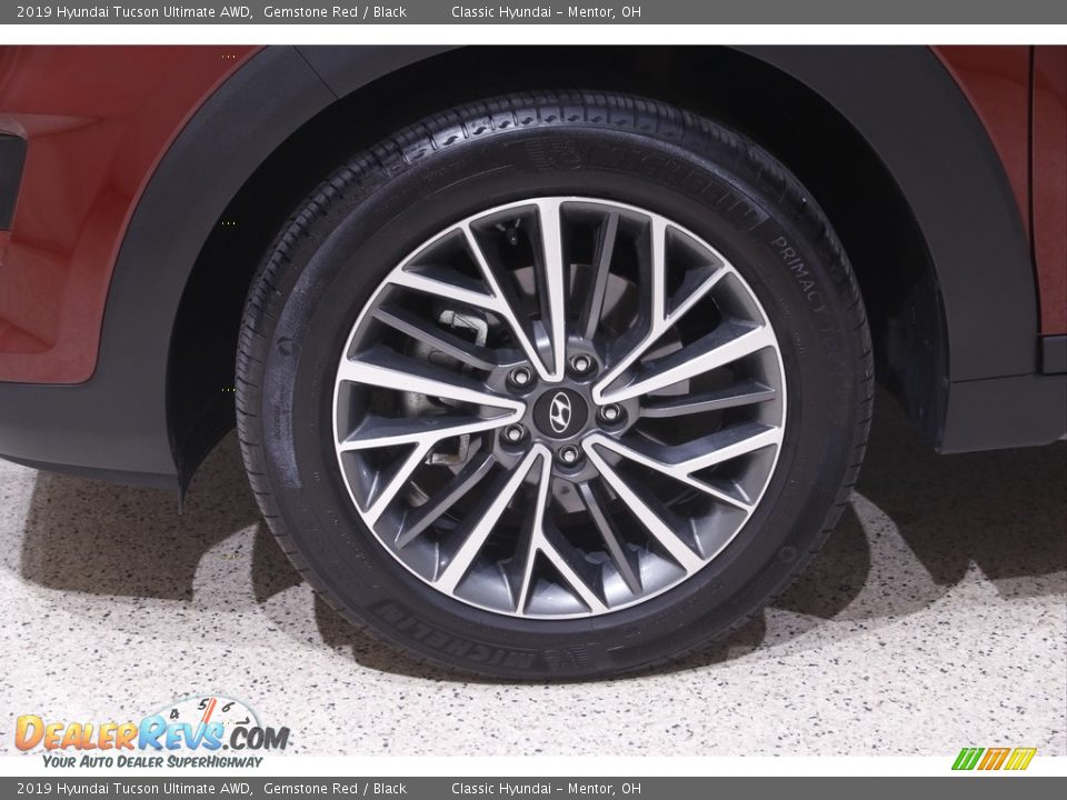 2019 Hyundai Tucson Ultimate AWD Gemstone Red / Black Photo #21
