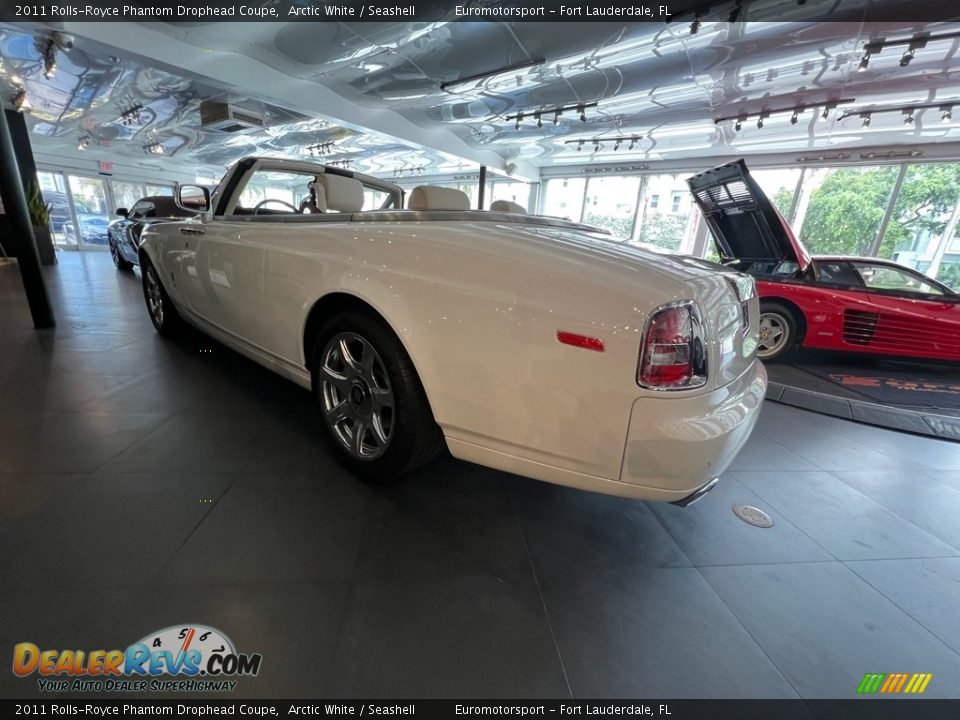 2011 Rolls-Royce Phantom Drophead Coupe Arctic White / Seashell Photo #17
