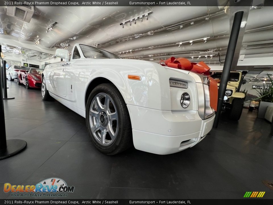 2011 Rolls-Royce Phantom Drophead Coupe Arctic White / Seashell Photo #18