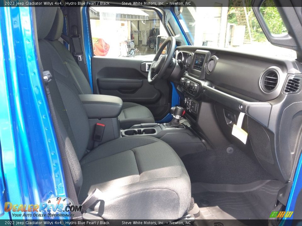 2022 Jeep Gladiator Willys 4x4 Hydro Blue Pearl / Black Photo #17