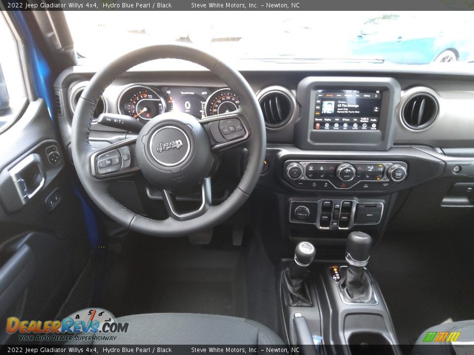 2022 Jeep Gladiator Willys 4x4 Hydro Blue Pearl / Black Photo #18