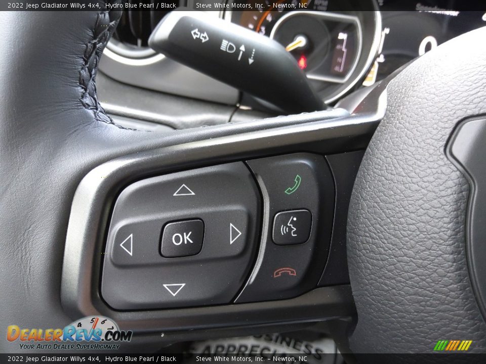 2022 Jeep Gladiator Willys 4x4 Hydro Blue Pearl / Black Photo #19