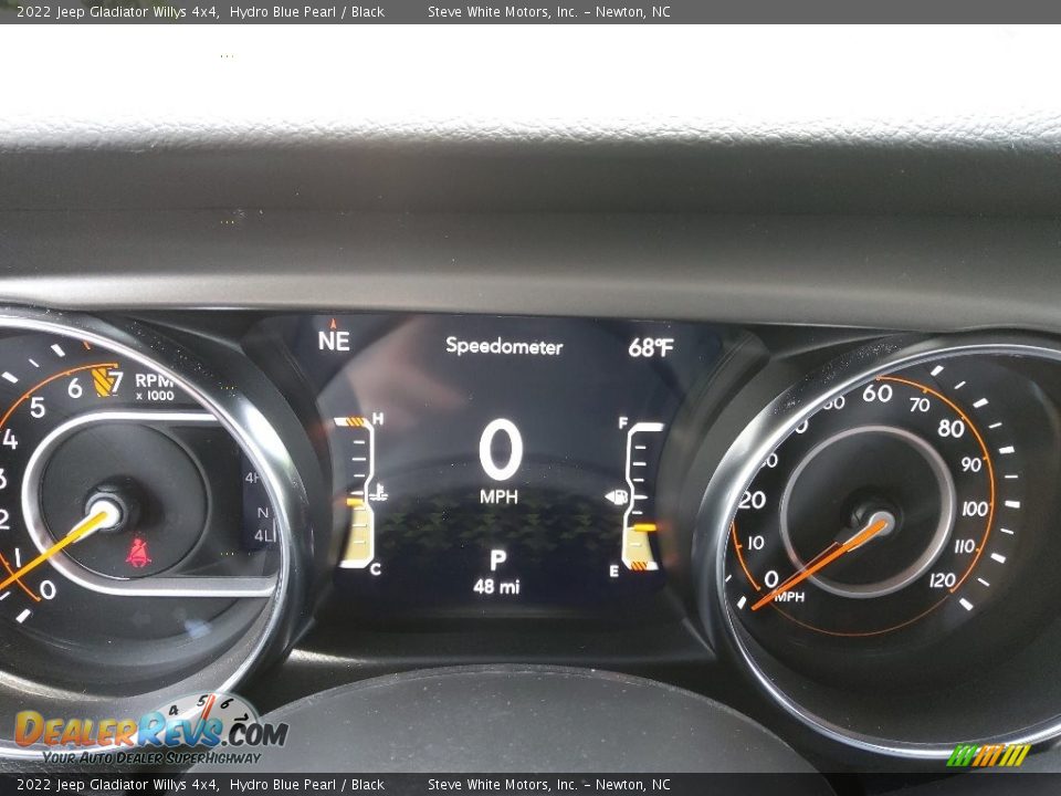 2022 Jeep Gladiator Willys 4x4 Hydro Blue Pearl / Black Photo #21