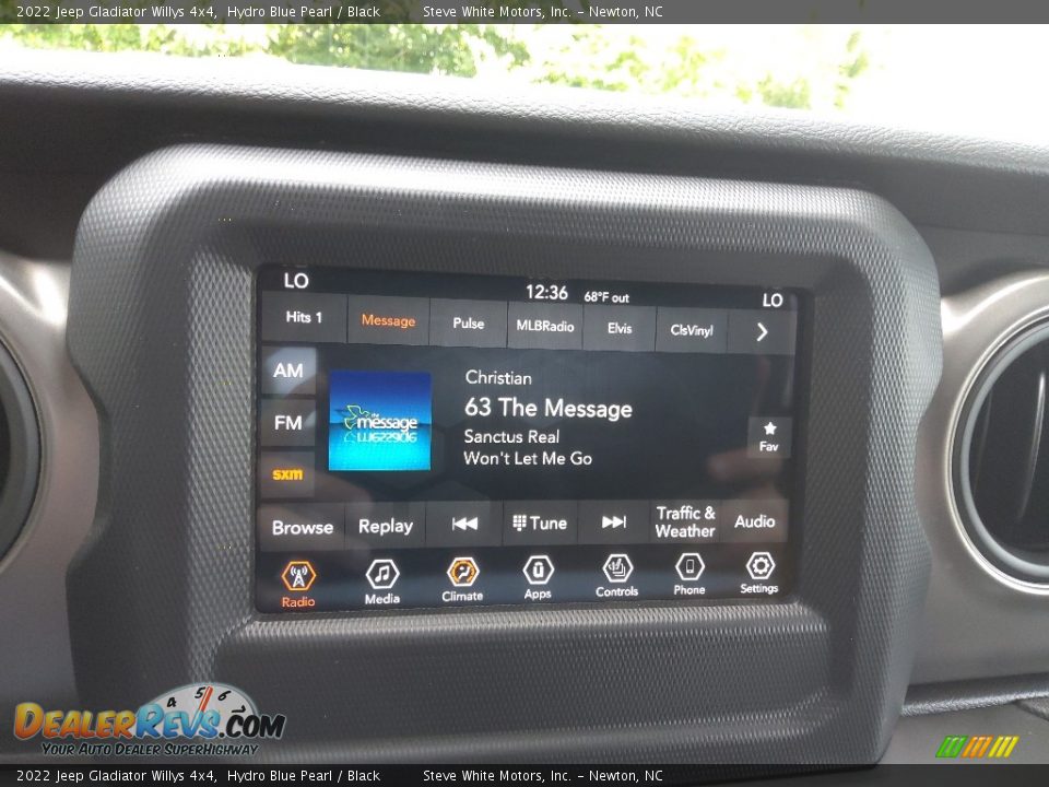 2022 Jeep Gladiator Willys 4x4 Hydro Blue Pearl / Black Photo #22