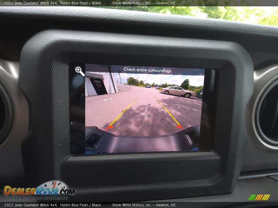 2022 Jeep Gladiator Willys 4x4 Hydro Blue Pearl / Black Photo #24