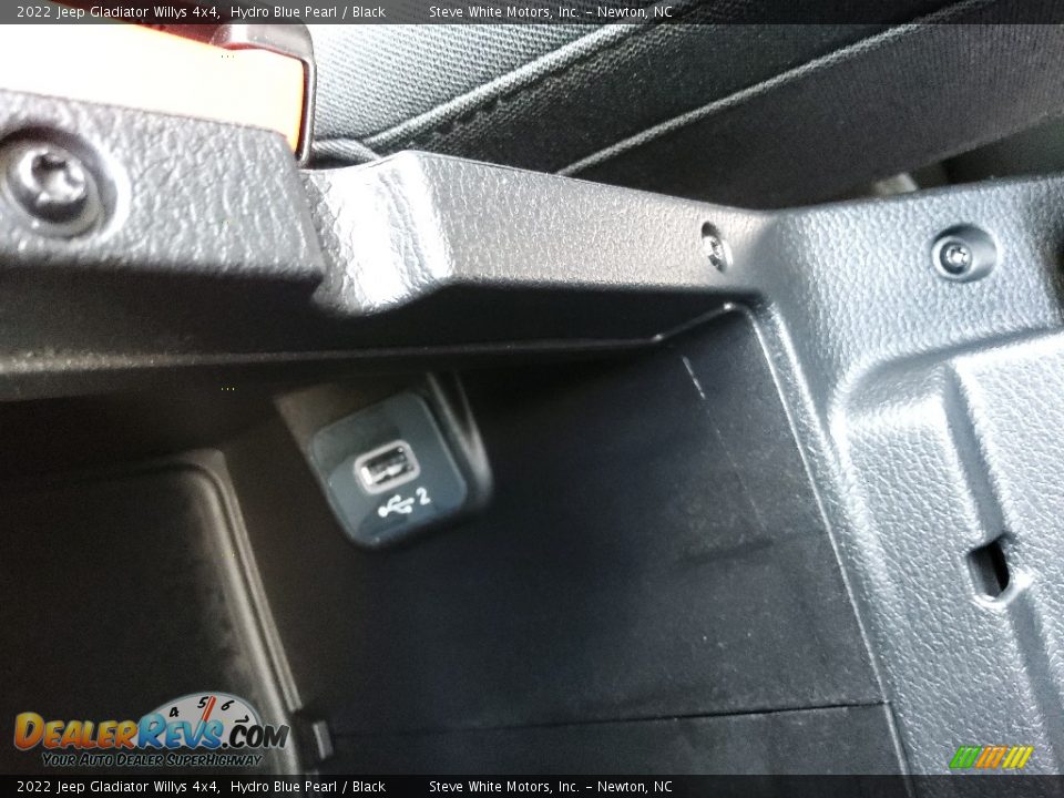 2022 Jeep Gladiator Willys 4x4 Hydro Blue Pearl / Black Photo #27