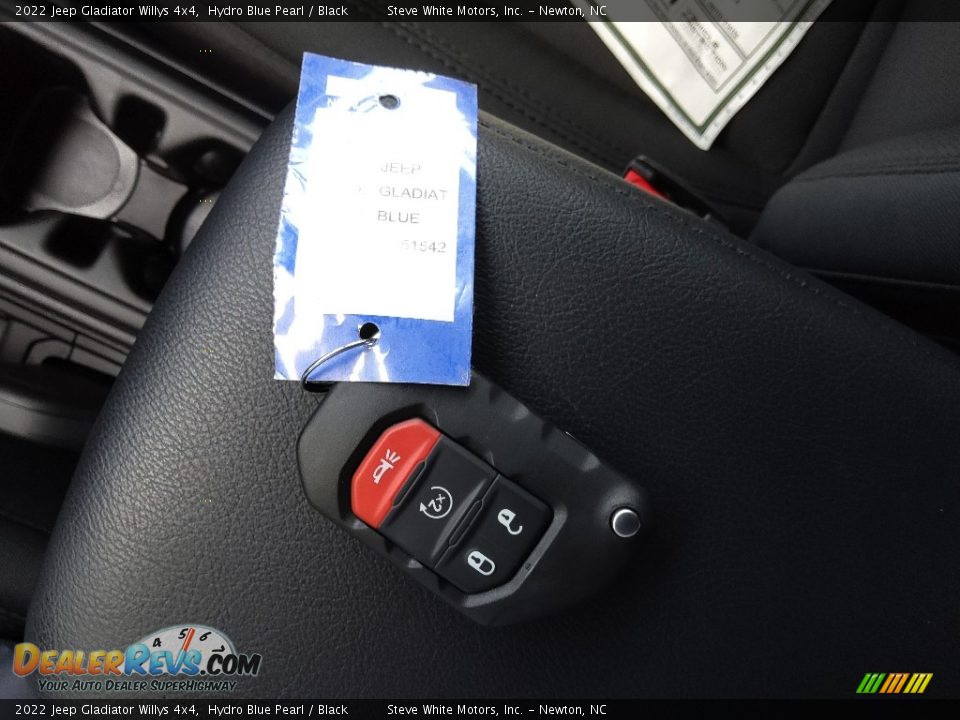 2022 Jeep Gladiator Willys 4x4 Hydro Blue Pearl / Black Photo #29