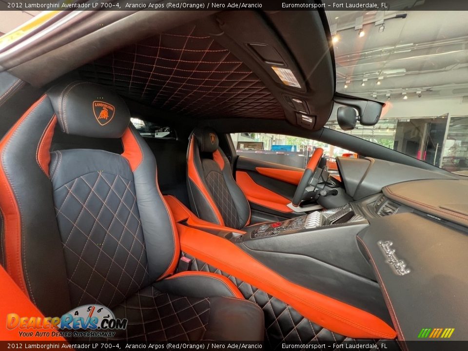 Front Seat of 2012 Lamborghini Aventador LP 700-4 Photo #4