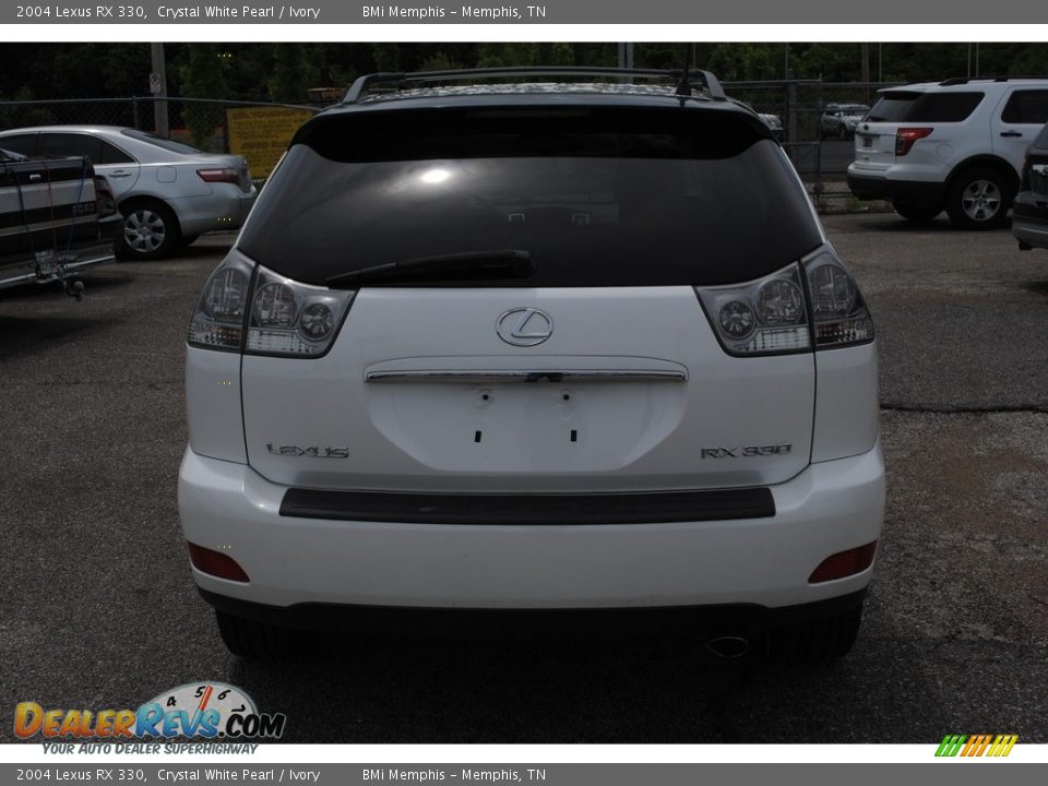 2004 Lexus RX 330 Crystal White Pearl / Ivory Photo #4