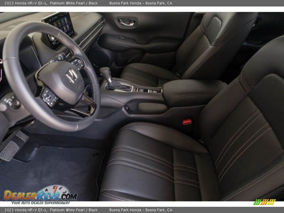 Black Interior - 2023 Honda HR-V EX-L Photo #17