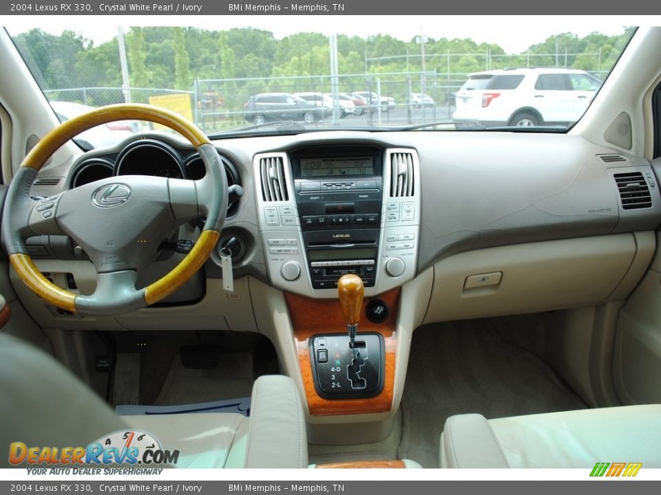 2004 Lexus RX 330 Crystal White Pearl / Ivory Photo #9