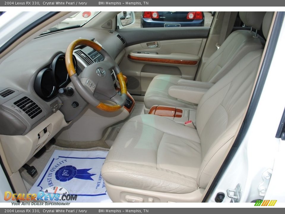 2004 Lexus RX 330 Crystal White Pearl / Ivory Photo #11
