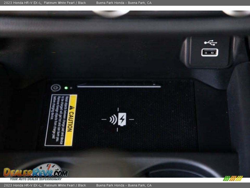 2023 Honda HR-V EX-L Platinum White Pearl / Black Photo #24