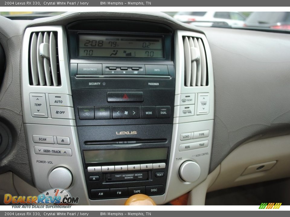2004 Lexus RX 330 Crystal White Pearl / Ivory Photo #13