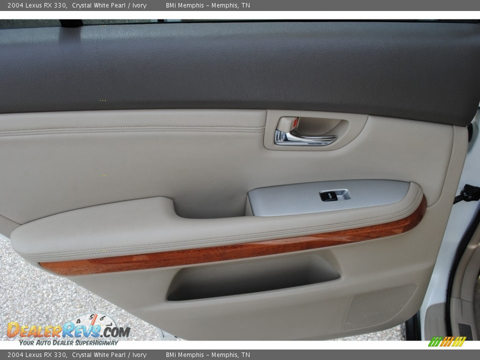 2004 Lexus RX 330 Crystal White Pearl / Ivory Photo #15
