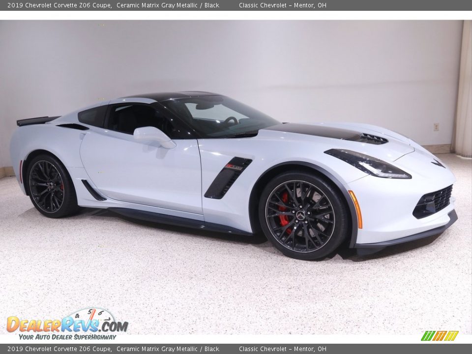 Ceramic Matrix Gray Metallic 2019 Chevrolet Corvette Z06 Coupe Photo #1