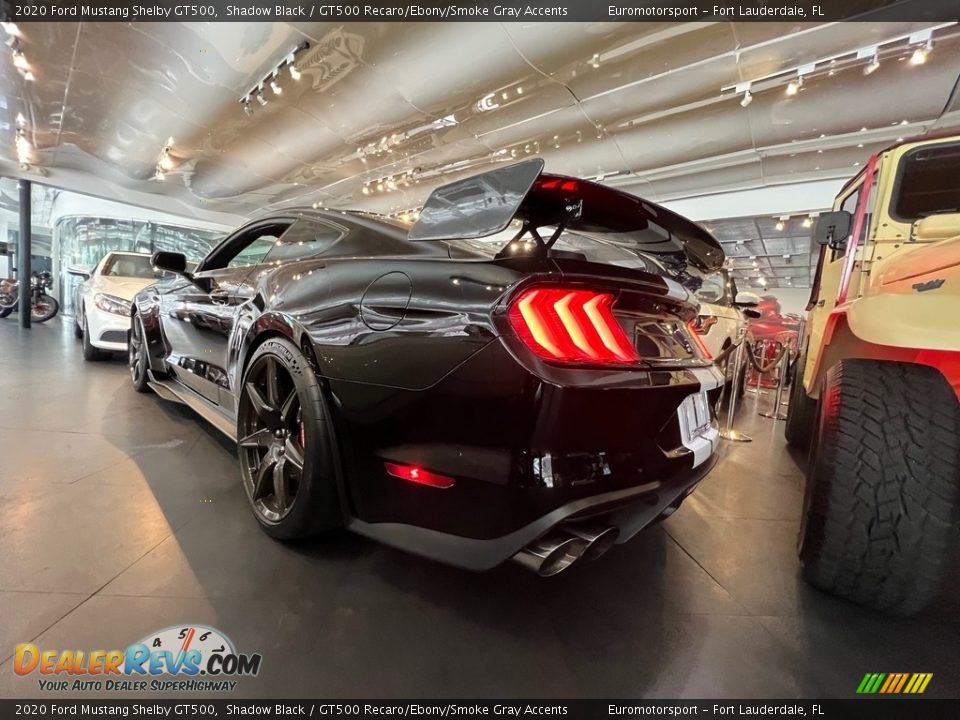 2020 Ford Mustang Shelby GT500 Shadow Black / GT500 Recaro/Ebony/Smoke Gray Accents Photo #7