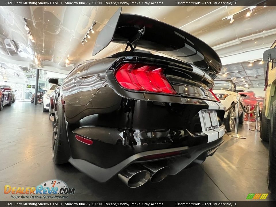 2020 Ford Mustang Shelby GT500 Shadow Black / GT500 Recaro/Ebony/Smoke Gray Accents Photo #10