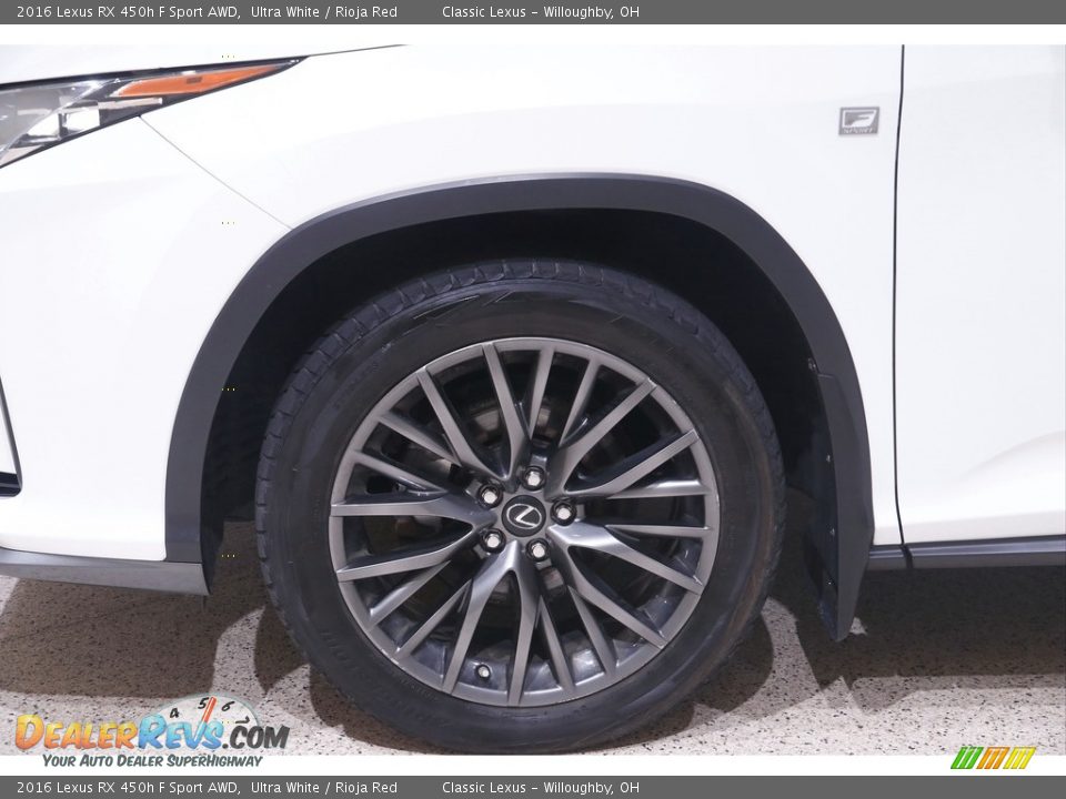 2016 Lexus RX 450h F Sport AWD Wheel Photo #24