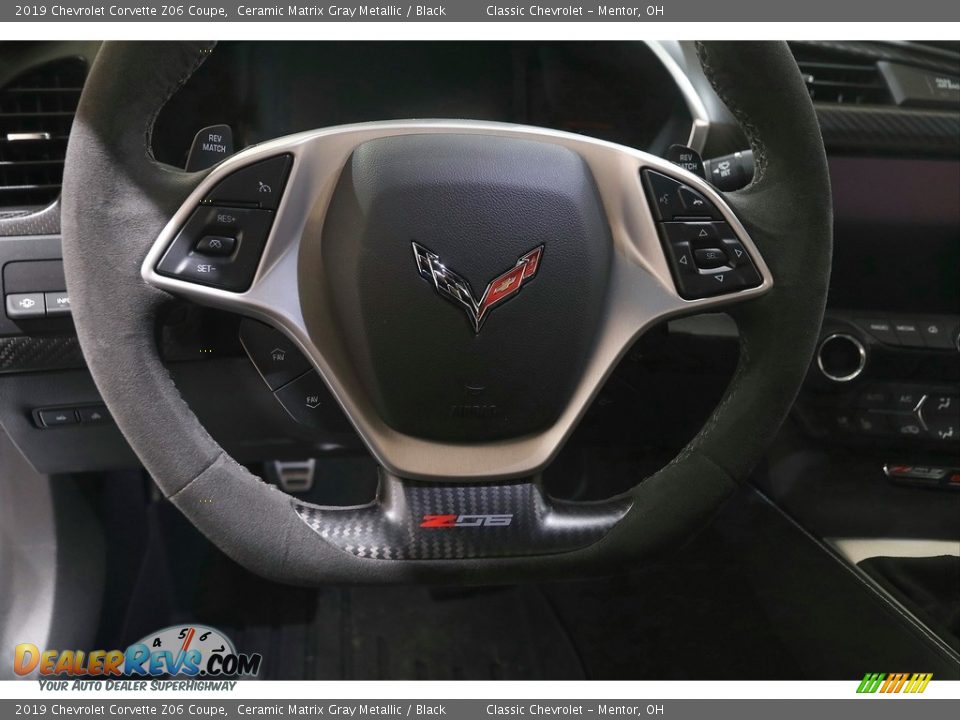 2019 Chevrolet Corvette Z06 Coupe Steering Wheel Photo #8