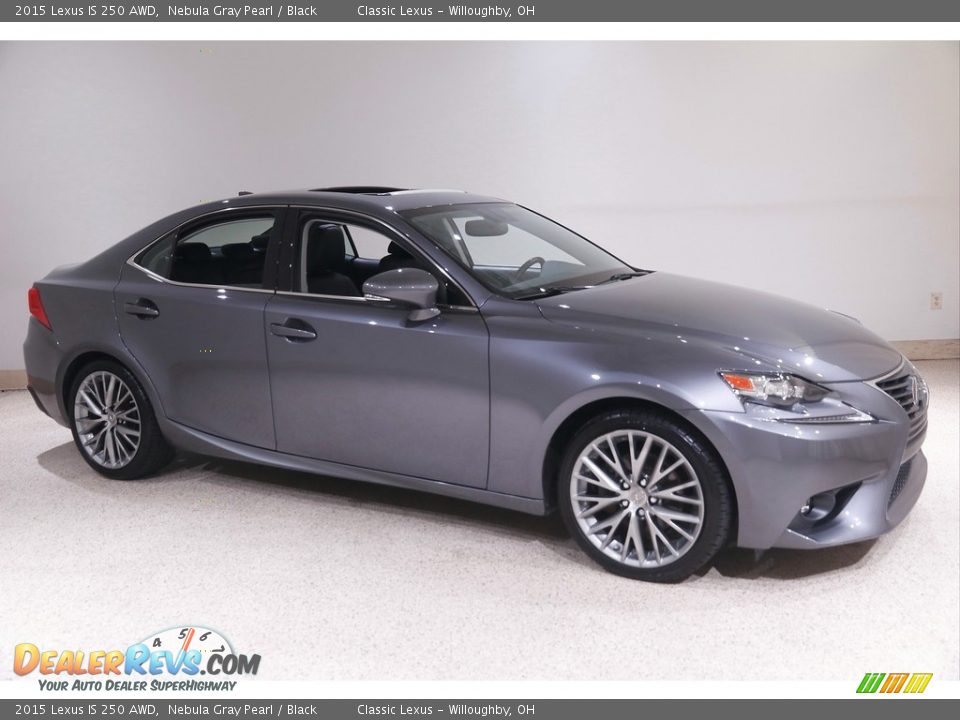 Nebula Gray Pearl 2015 Lexus IS 250 AWD Photo #1