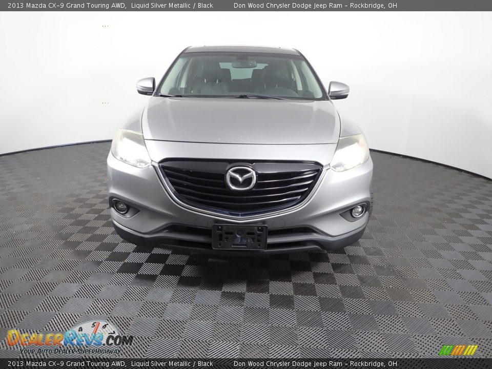 2013 Mazda CX-9 Grand Touring AWD Liquid Silver Metallic / Black Photo #6