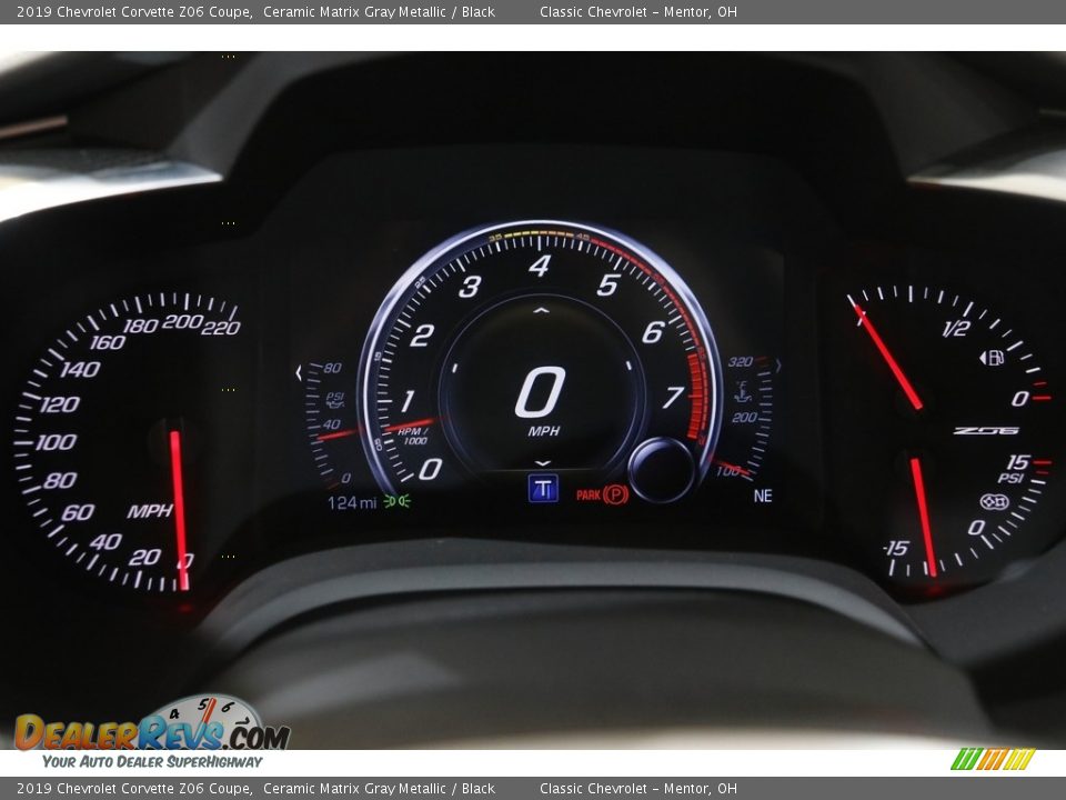 2019 Chevrolet Corvette Z06 Coupe Gauges Photo #12