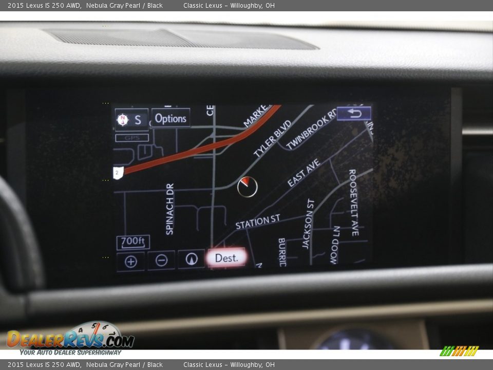 Navigation of 2015 Lexus IS 250 AWD Photo #11