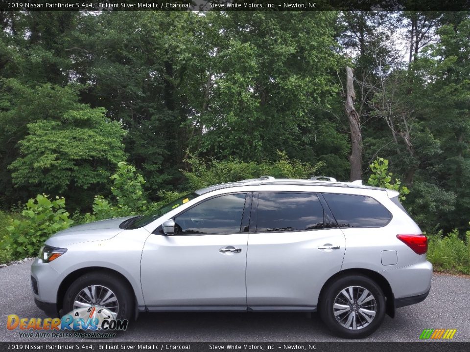 2019 Nissan Pathfinder S 4x4 Brilliant Silver Metallic / Charcoal Photo #1