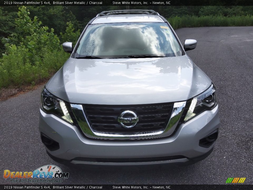 2019 Nissan Pathfinder S 4x4 Brilliant Silver Metallic / Charcoal Photo #3