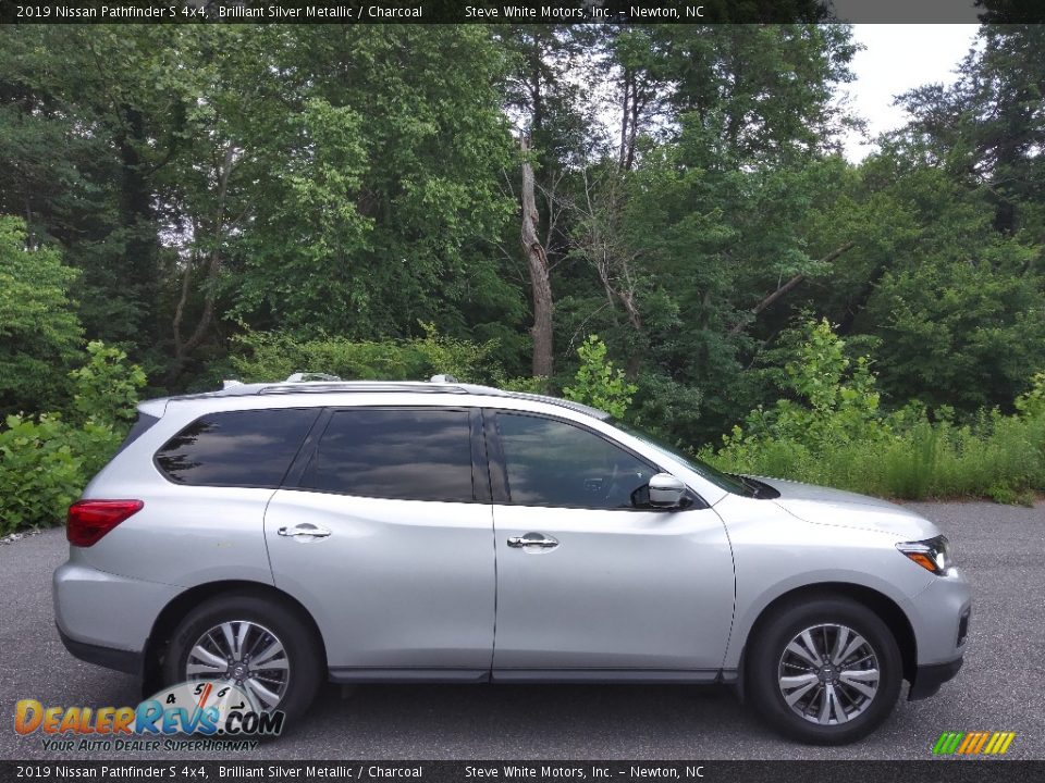 Brilliant Silver Metallic 2019 Nissan Pathfinder S 4x4 Photo #5