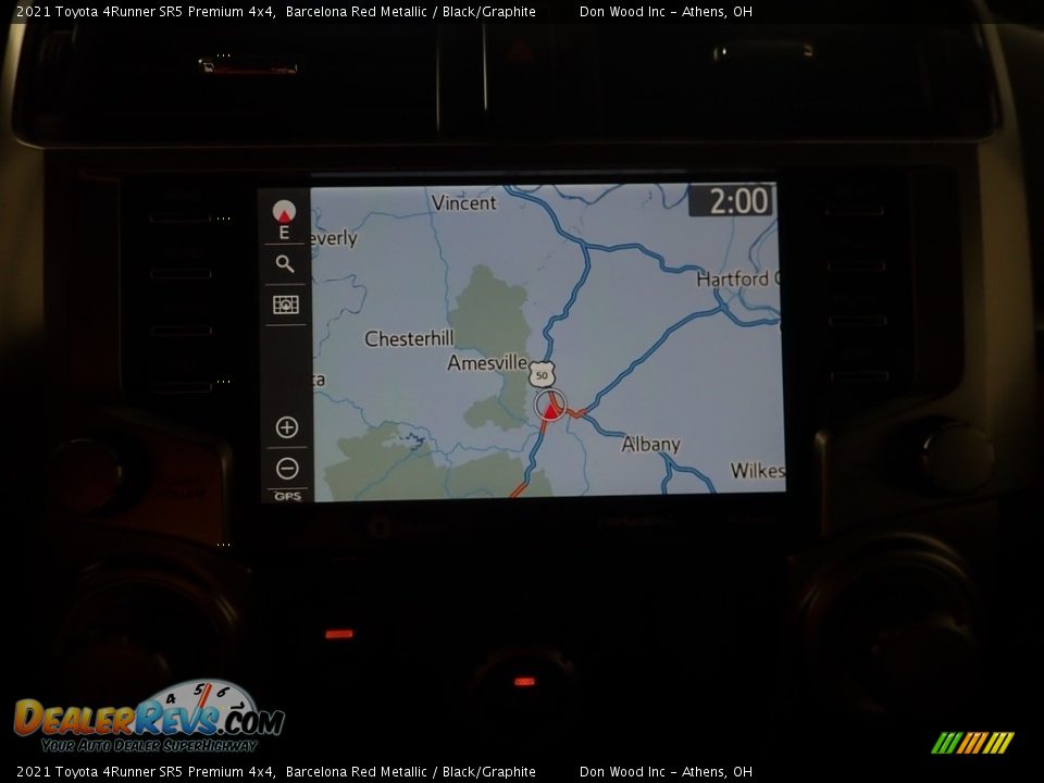 2021 Toyota 4Runner SR5 Premium 4x4 Barcelona Red Metallic / Black/Graphite Photo #4