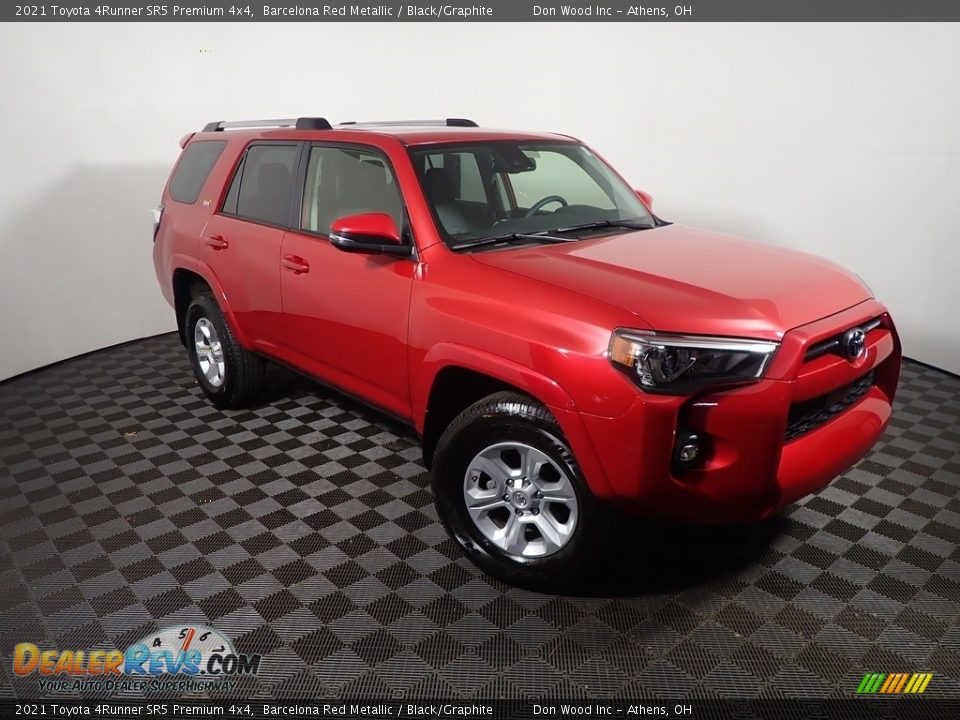 2021 Toyota 4Runner SR5 Premium 4x4 Barcelona Red Metallic / Black/Graphite Photo #6