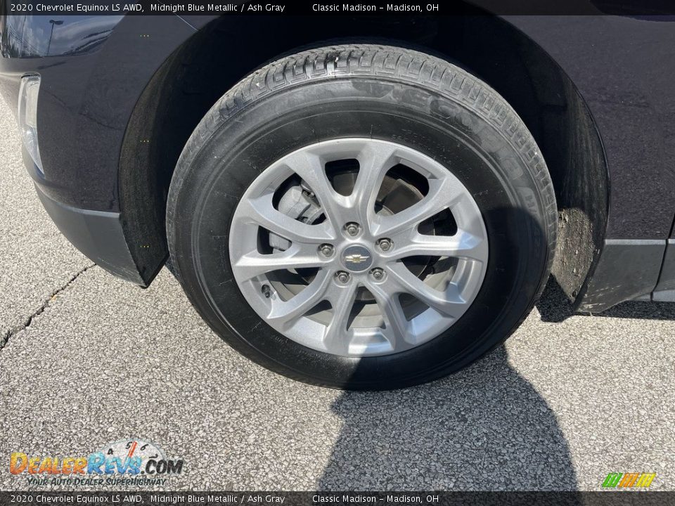 2020 Chevrolet Equinox LS AWD Midnight Blue Metallic / Ash Gray Photo #5