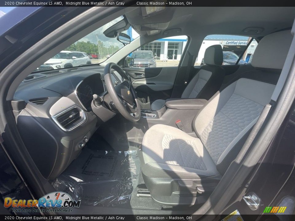 2020 Chevrolet Equinox LS AWD Midnight Blue Metallic / Ash Gray Photo #6