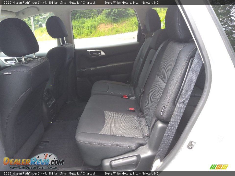 Rear Seat of 2019 Nissan Pathfinder S 4x4 Photo #13