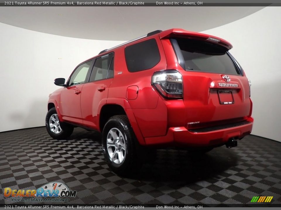 2021 Toyota 4Runner SR5 Premium 4x4 Barcelona Red Metallic / Black/Graphite Photo #14